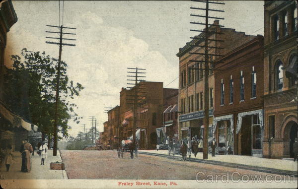 Fraley Street Kane Pennsylvania