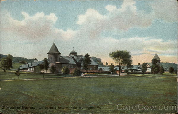 Shelburne Farms, Dr. Webb's Stables Burlington Vermont