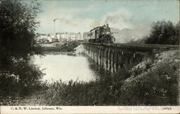 C. & N. W. Limited Jefferson Wisconsin