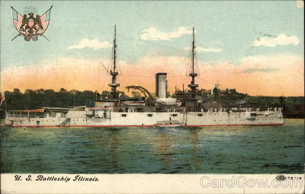 US Battleship Illinois Battleships