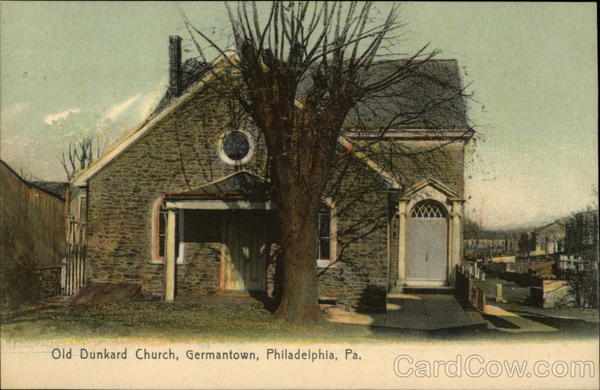Old Dunkard Church, Germantown Philadelphia Pennsylvania