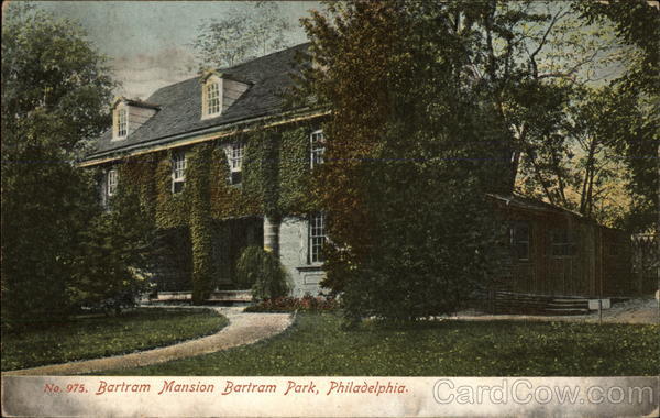 Bartram Mansion, Bartram Park Philadelphia Pennsylvania