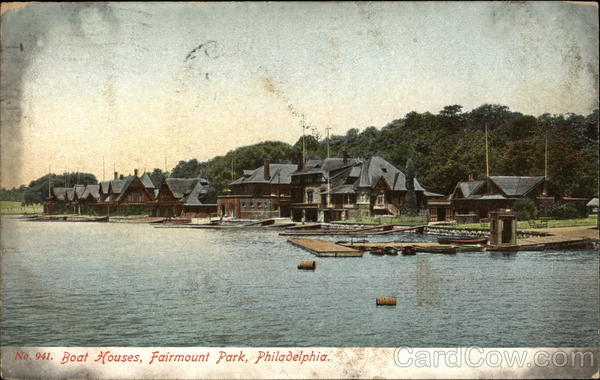 Boat Houses, Fairmount Park Philadelphia Pennsylvania