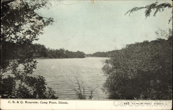 C.B. & Q. Reservoir Camp Point Illinois