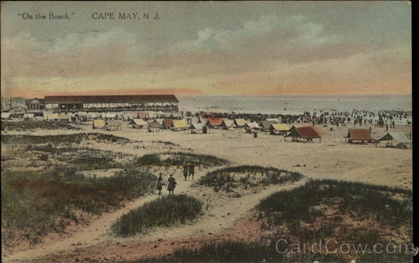 On the Beach Cape May New Jersey
