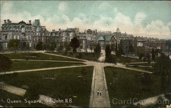 Queen Square Saint John NB Canada New Brunswick