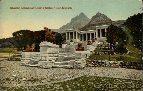 Rhodes' Memorial, Groote Schuur Rondebosch South Africa