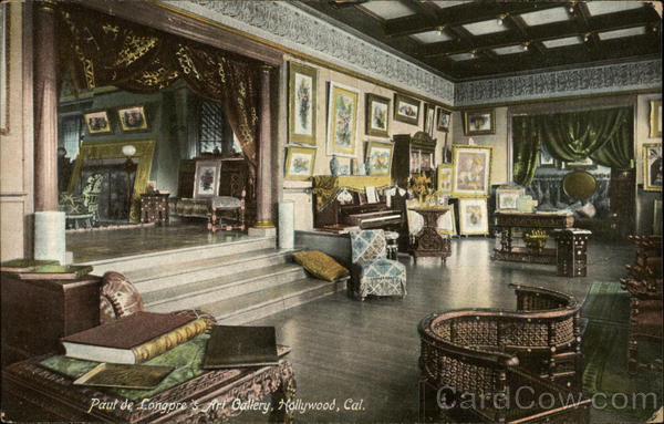Paul de Longpre's Art Gallery Hollywood California