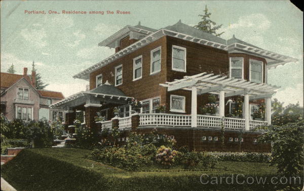 Residence among the Roses Portland Oregon