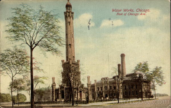 Water Works, Foot of Chicago Ave Illinois