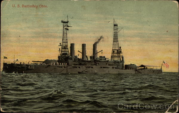 US Battleship Ohio Battleships