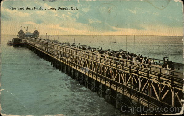 Pier and Sun Parlor Long Beach California