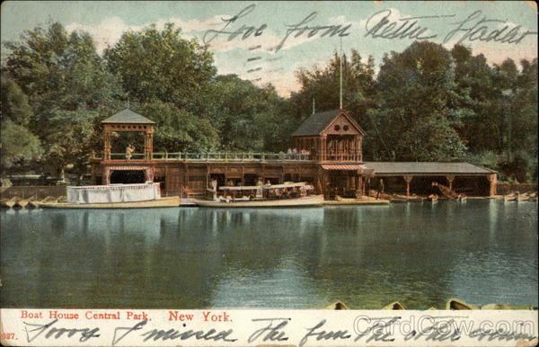 Boat House Central Park New York
