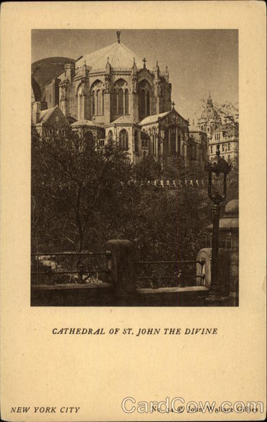 Cathedral of St. John the Devine New York John Wallace Gillies