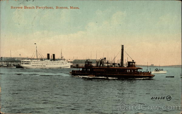Revere Beach Ferryboat Boston Massachusetts
