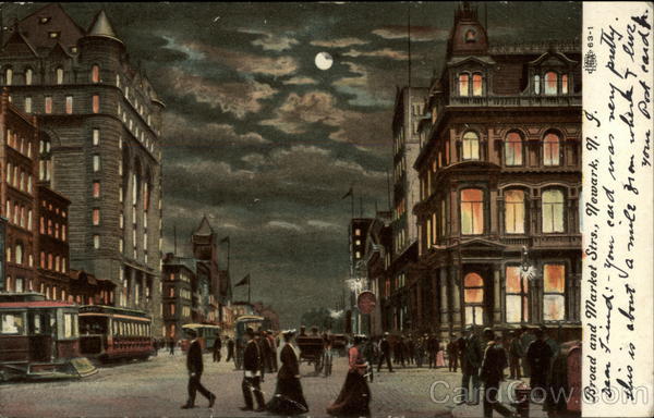 Broad and Market Street Newark New Jersey