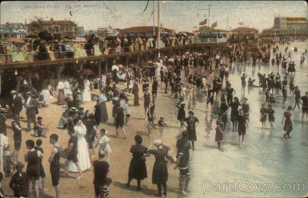 On the Beach Atlantic City New Jersey