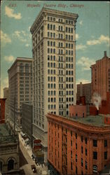 Majestic Theatre Building Postcard