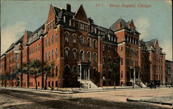Mercy Hospital Postcard