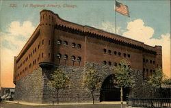 Ist Regiment Armory Postcard