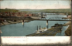 Ohio River Postcard