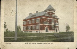 Morton High School Illinois Postcard Postcard