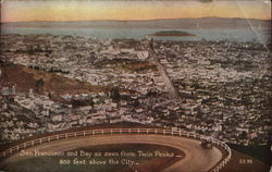 San Francisco and Bay Postcard