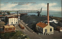 C. Reiss Coal Dock on Lake Michigan Postcard