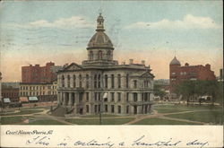 Court House Peoria, IL Postcard Postcard