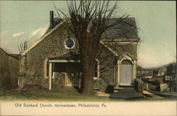 Old Dunkard Church, Germantown Postcard