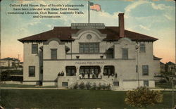 Collins Field House Postcard
