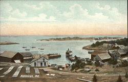 View of the Ocean Matinicus, ME Postcard Postcard