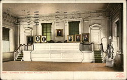 Supreme Court Room Postcard