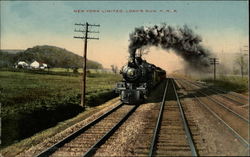 New York Limited, Losh's Run, P. R. R Postcard