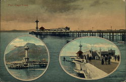 Pier Cape Town, South Africa Postcard Postcard