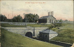 St. Clair Tunnel Postcard