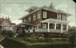 Residence among the Roses Portland, OR Postcard Postcard