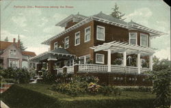 Residence among the Roses Postcard
