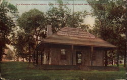 Old Cahoka Court House Postcard