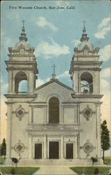 Five Wounds Church San Jose, CA Postcard Postcard