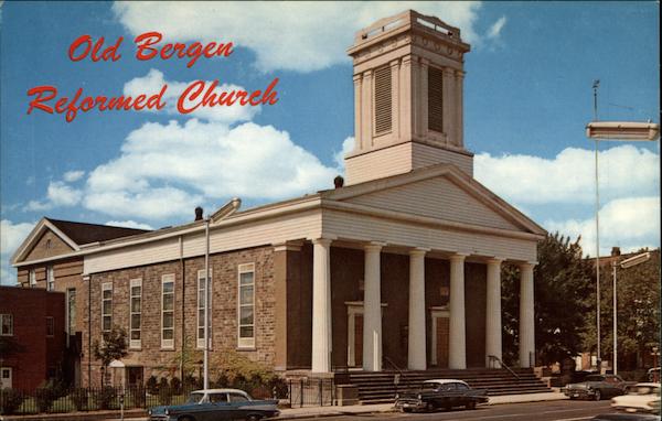Old Bergen Reformed Church Jersey City New Jersey George Egley