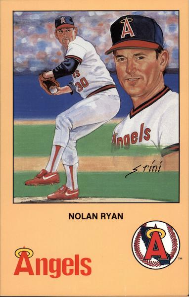 Nolan Ryan, Claifornia Angels Baseball