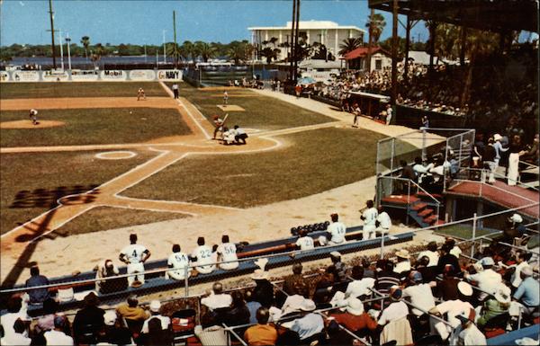Enjoying a Baseball Game at City Island Park Daytona Beach Florida