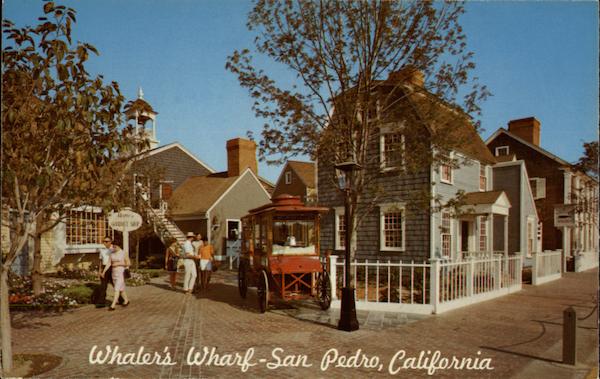 An entrance to Whaler's Wharf in Ports of Call Village San An entrance to Whaler's Wharf in Ports of Call Village San