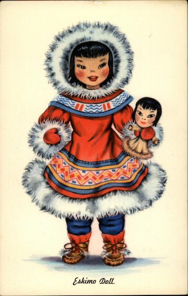 Eskimo Doll Native Americana