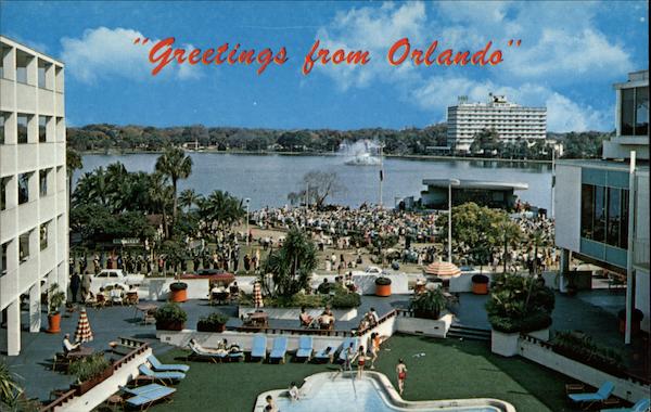 Lake Eola Bandshell Orlando Florida