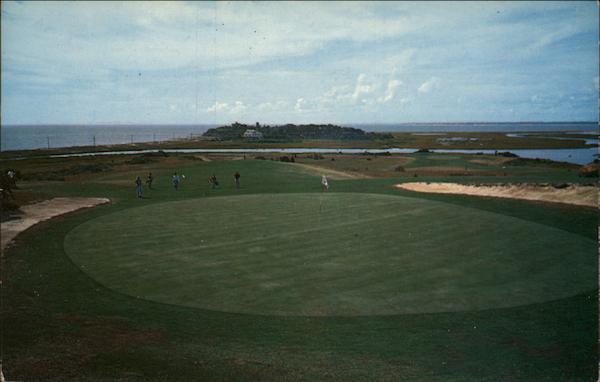 Scenic Golf Course at Hyannisport Cape Cod Massachusetts