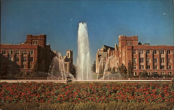 Drumheller Fountain Seattle Washington