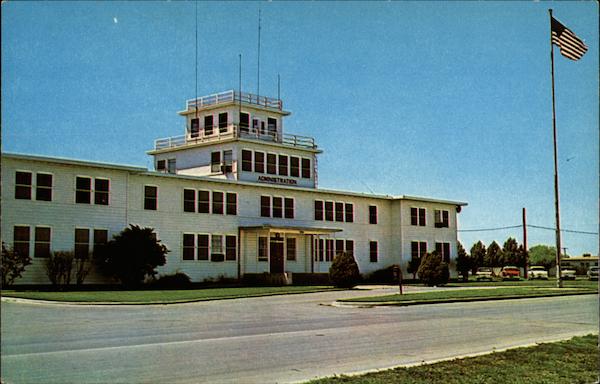 The Administration Building, USNAS, Chase Field Beeville Texas