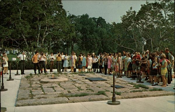 Grave of John F. Kennedy, Arlington National Cemetery Virginia